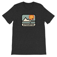 Load image into Gallery viewer, Kitesurfing Mountain Retro - 100% cotton Kitesurfing T-shirt
