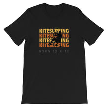 Load image into Gallery viewer, Born to Kitesurf - Yorange - Kitesurfing Every Day - 100% cotton Kitesurfing T-shirt