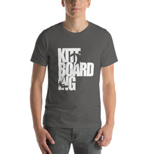 Load image into Gallery viewer, Kiteboarding Cutout - 100% cotton Kitesurfing T-shirt